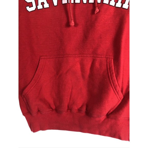 Savanna Red Heavy Weight Sweater Sweatshirt Hoodie Men’s Size Small - Picture 5 of 13